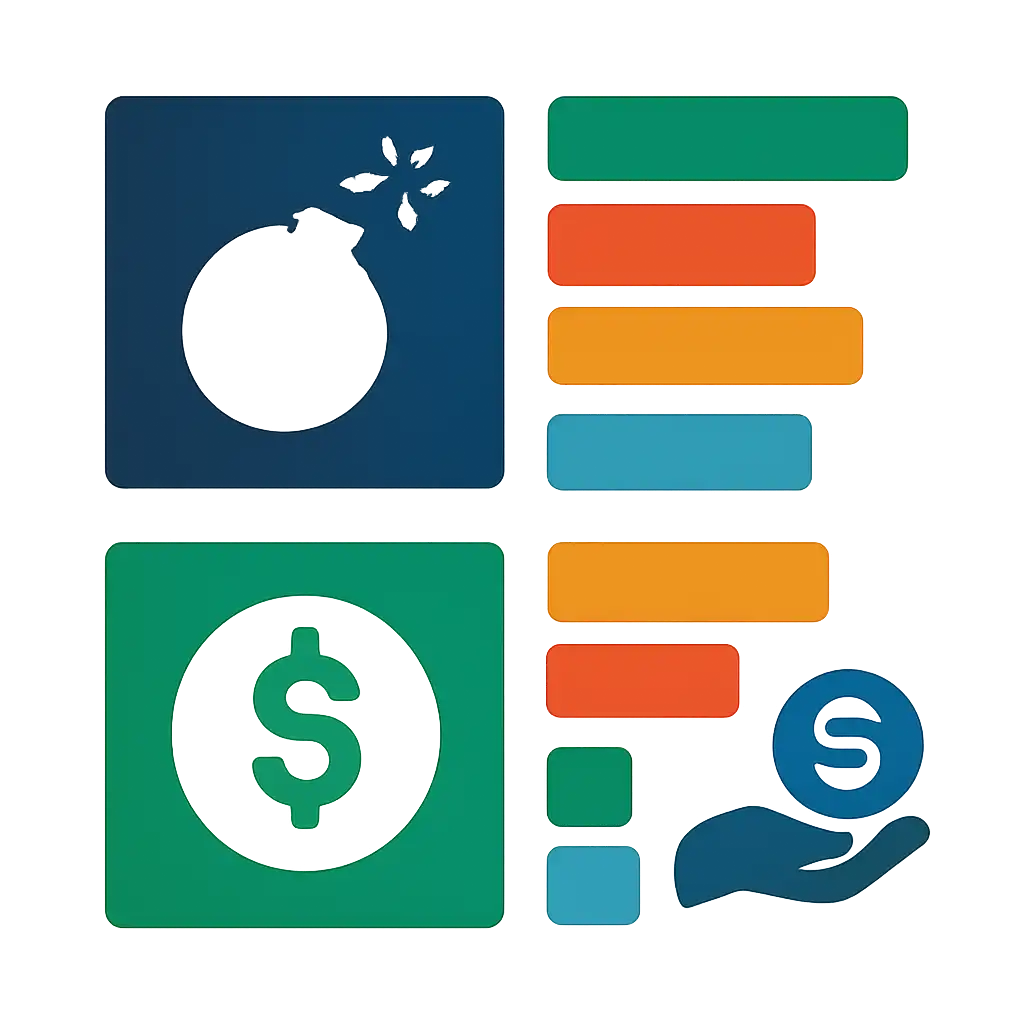 Infographic comparing options using coloured bars and, How Mines Game Works: The Multiplier and the Cash-Out