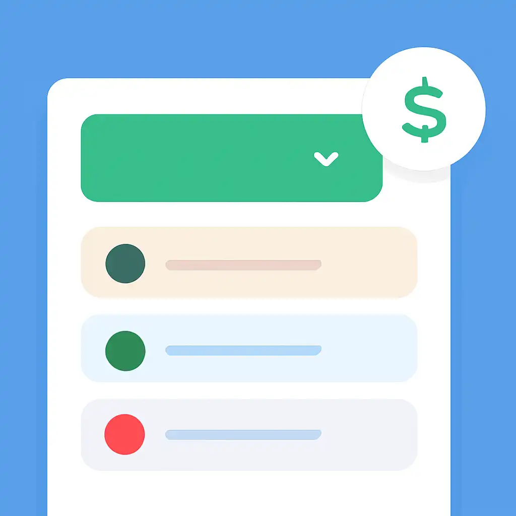 Close-up of button or form field for payout timings, Mines Game