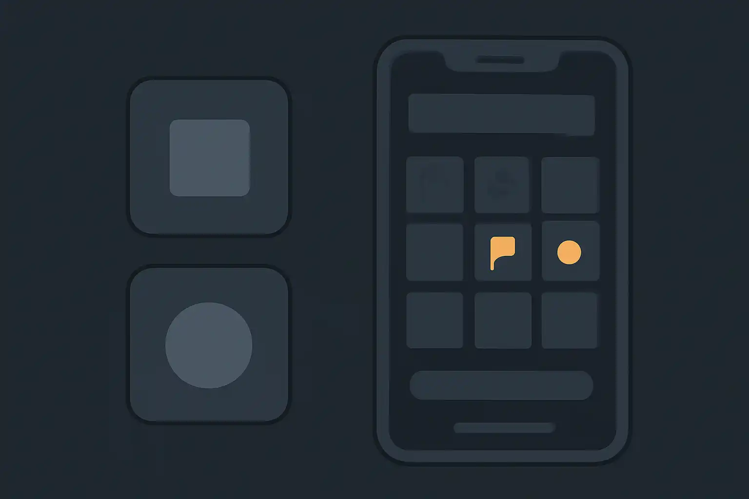 Detail screen: choosing a platform, mobile screen, Mines Game