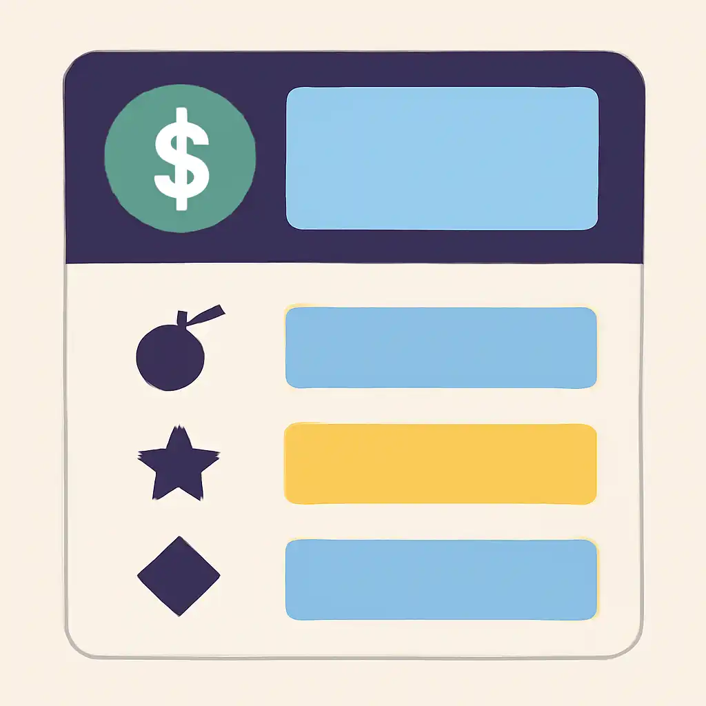 Close-up of button or form field for payout tables, Mines Game